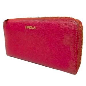𝅺furla Long Leather Wallet